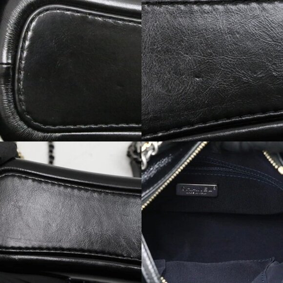 Chanel Sequin and Leather Small Gabrielle Hobo Bag Blue/Black - 26573944 - Picture 15 of 16